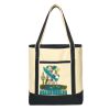 Large Cotton Canvas Boat Tote Thumbnail